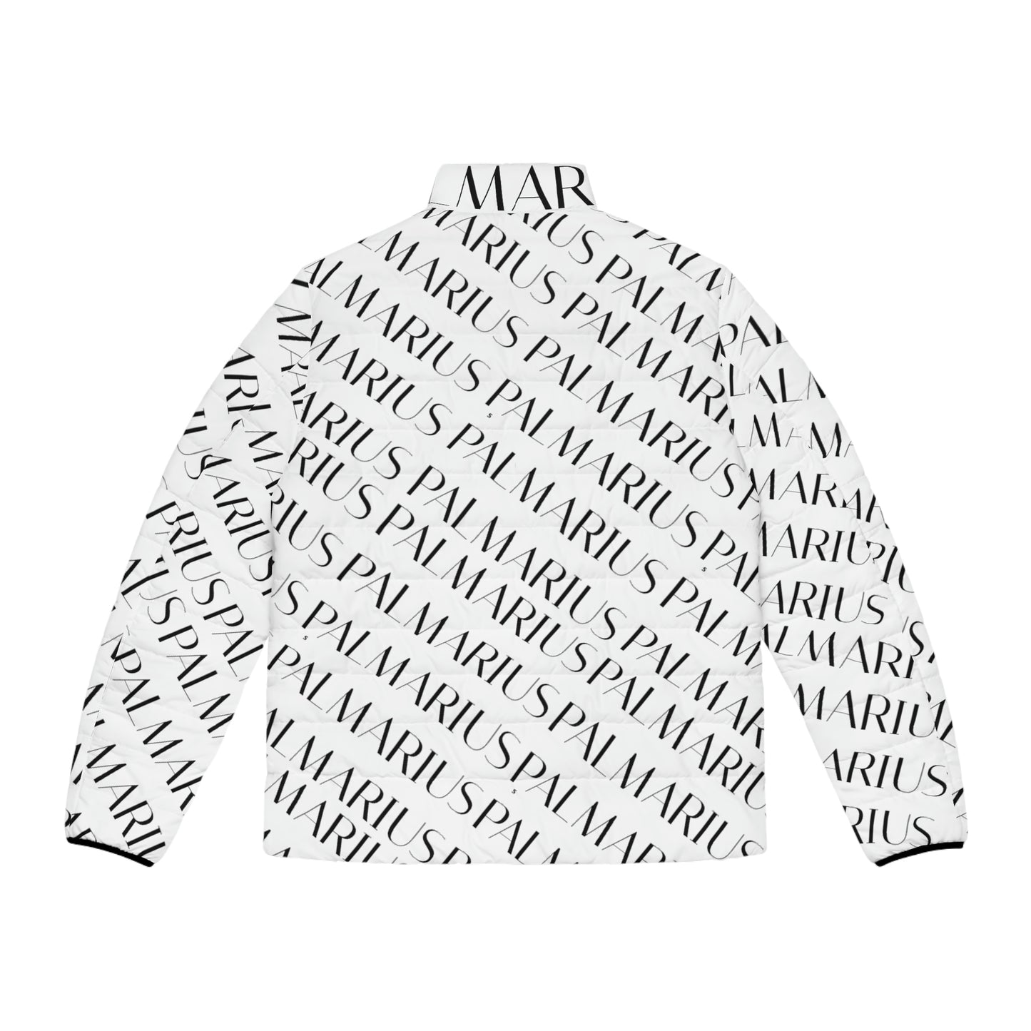 Palmarius Print Men's Puffer Jacket