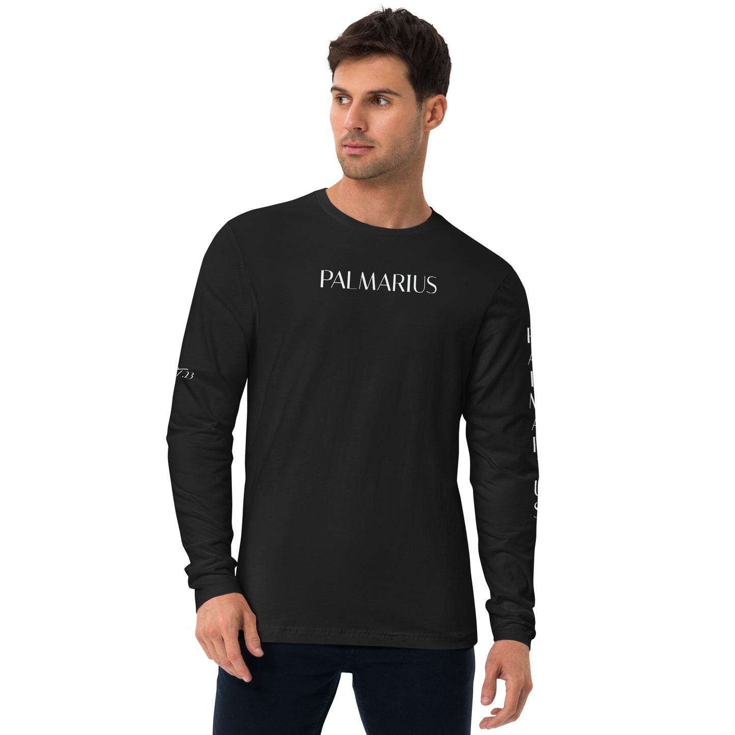 Palmarius Long Sleeve Fitted Crew